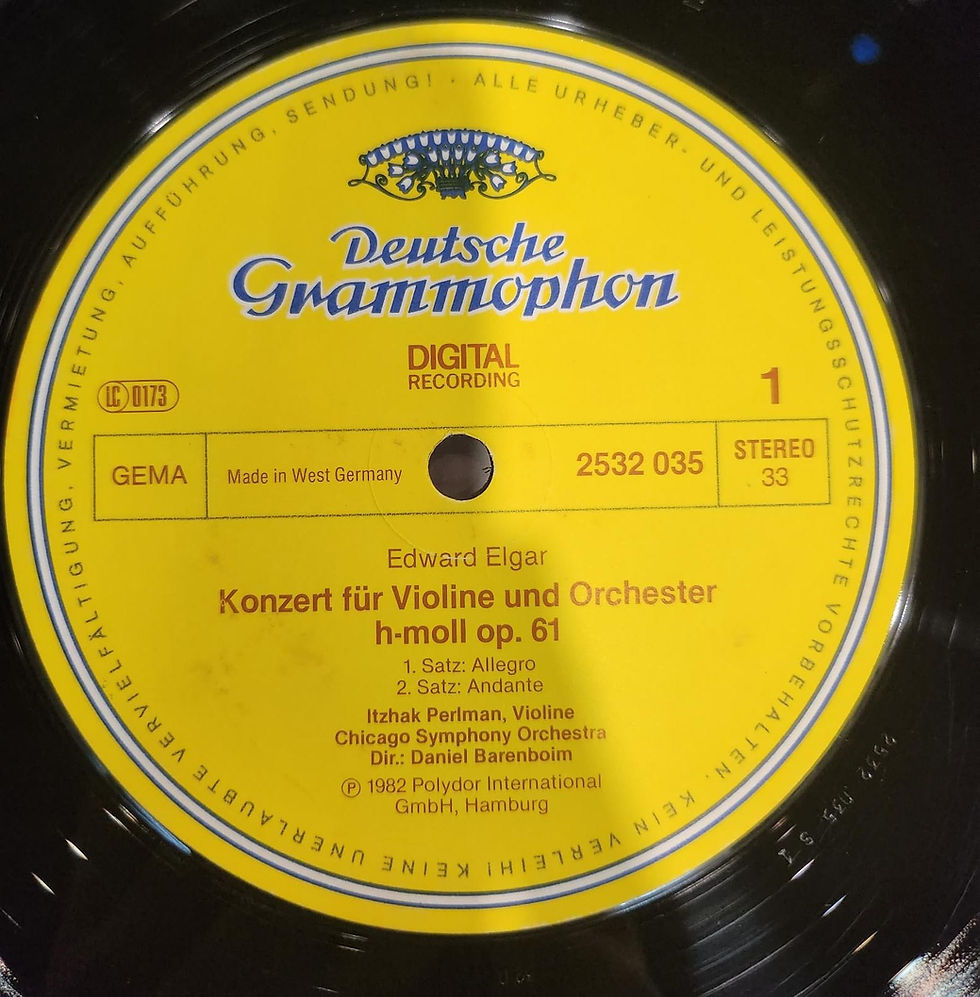 縮圖：Elgar,Itzhak Perlman - Violin Concerto • Violinkonzert
