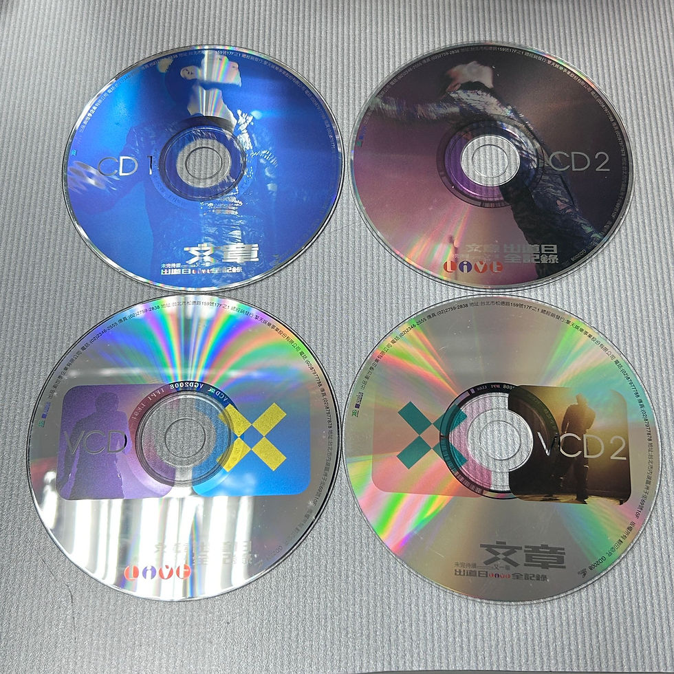 縮圖：文章 - 出道日 LIVE 全紀錄 專輯（2CD+2VCD）