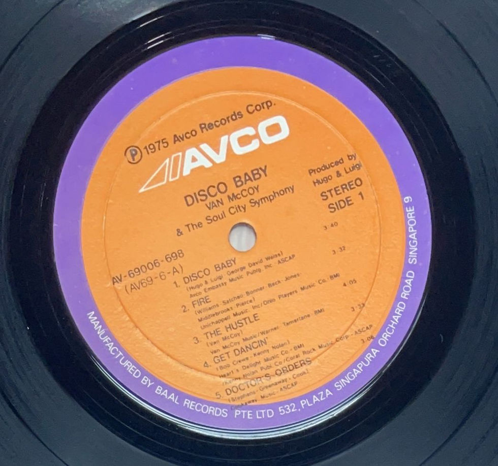 Thumbnail: Van McCoy & The Soul City Symphony – Disco Baby