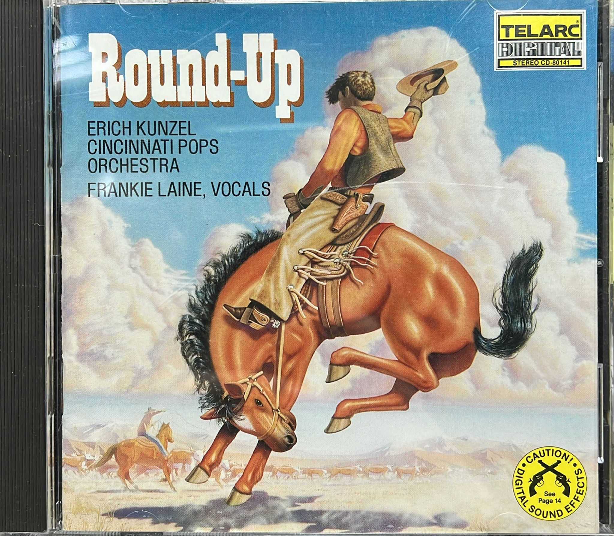 Erich Kunzel, Cincinnati Pops Orchestra, Frankie Laine ‎– Round-Up (Made In USA)