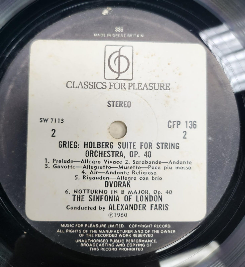縮圖：Dvorak Serenade For String Orchestra, Grieg Holberg Suite - Dvorak And Grieg