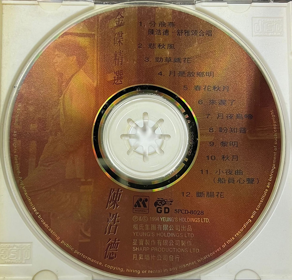 Thumbnail: 陳浩德 - 金碟精選 (金碟)