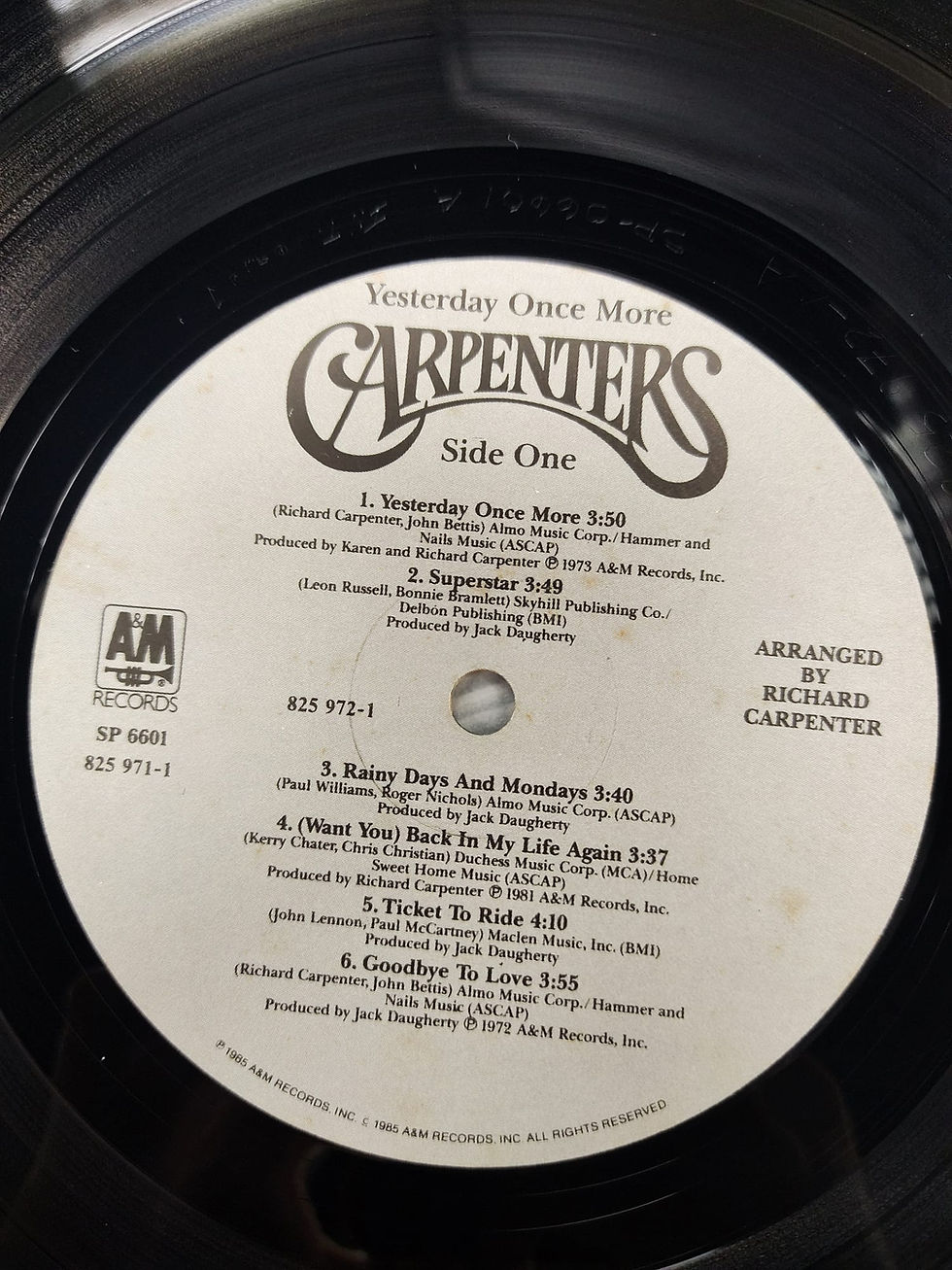 縮圖：Carpenters ‎– Yesterday Once More (2LP)