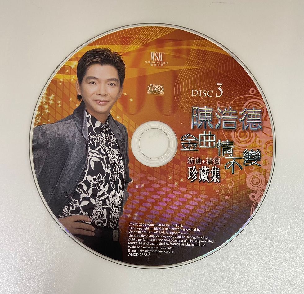 縮圖：陳浩德 - 金曲情不變 新曲+精選珍藏集 (3CD+VCD)