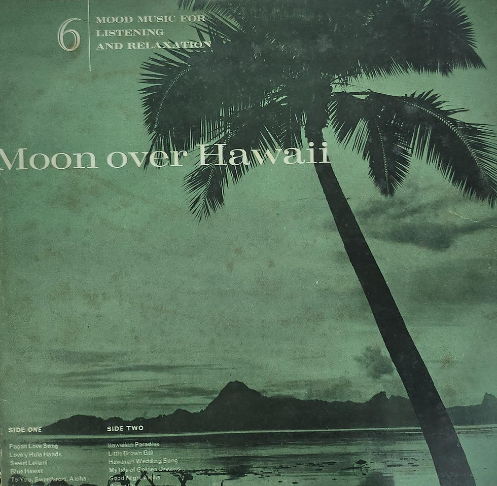 Moon over Hawaii