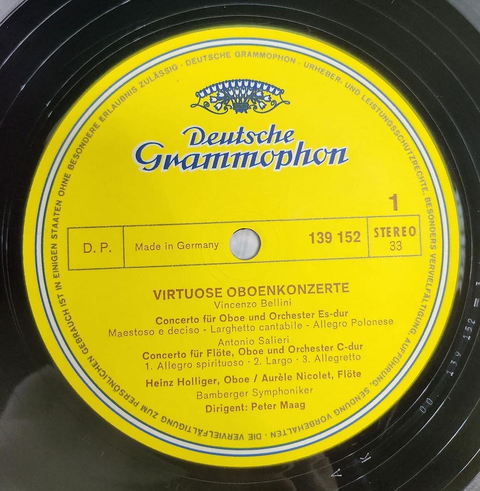 縮圖：Heinz Holliger · Bamberger Symphoniker · Peter Maag – Virtuose Oboenkonzerte