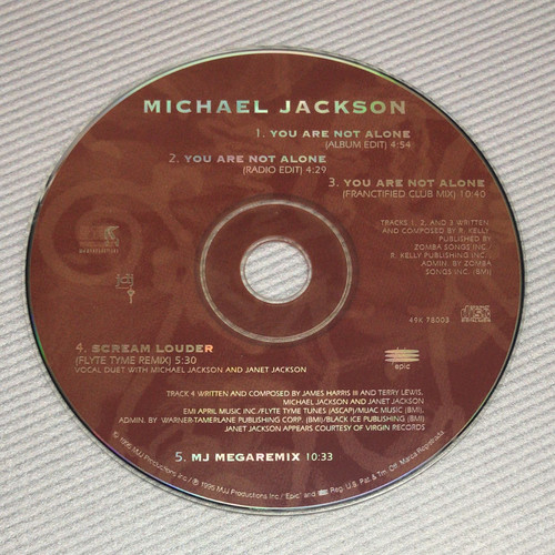 Michael Jackson - You Are Not Alone (The Remixes) | cdhkonline.com