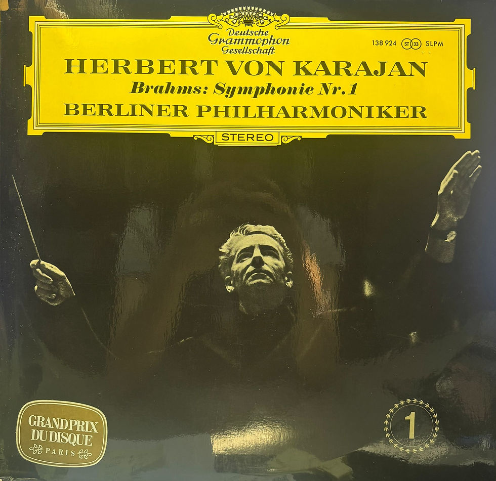 Brahms/Herbert von Karajan/Berliner Philharmoniker–Symphonie Nr. 1 C-Moll Op. 68