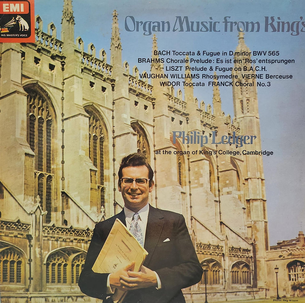 Philip Ledger Organ Music From Kings
