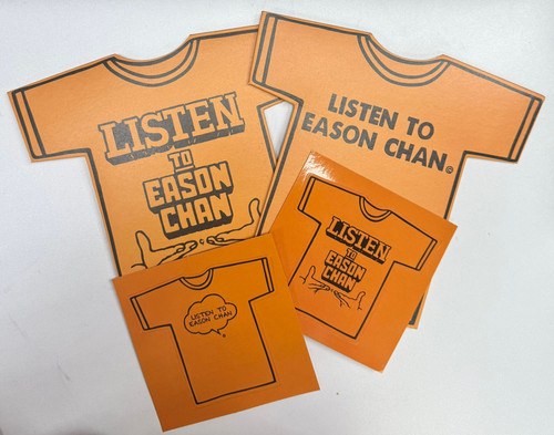 陈奕迅 LISTEN TO EASON CHAN Tシャツ型CD 陳奕迅- Listen To Eason Chan (CD + Remix CD) (限量膠tee版