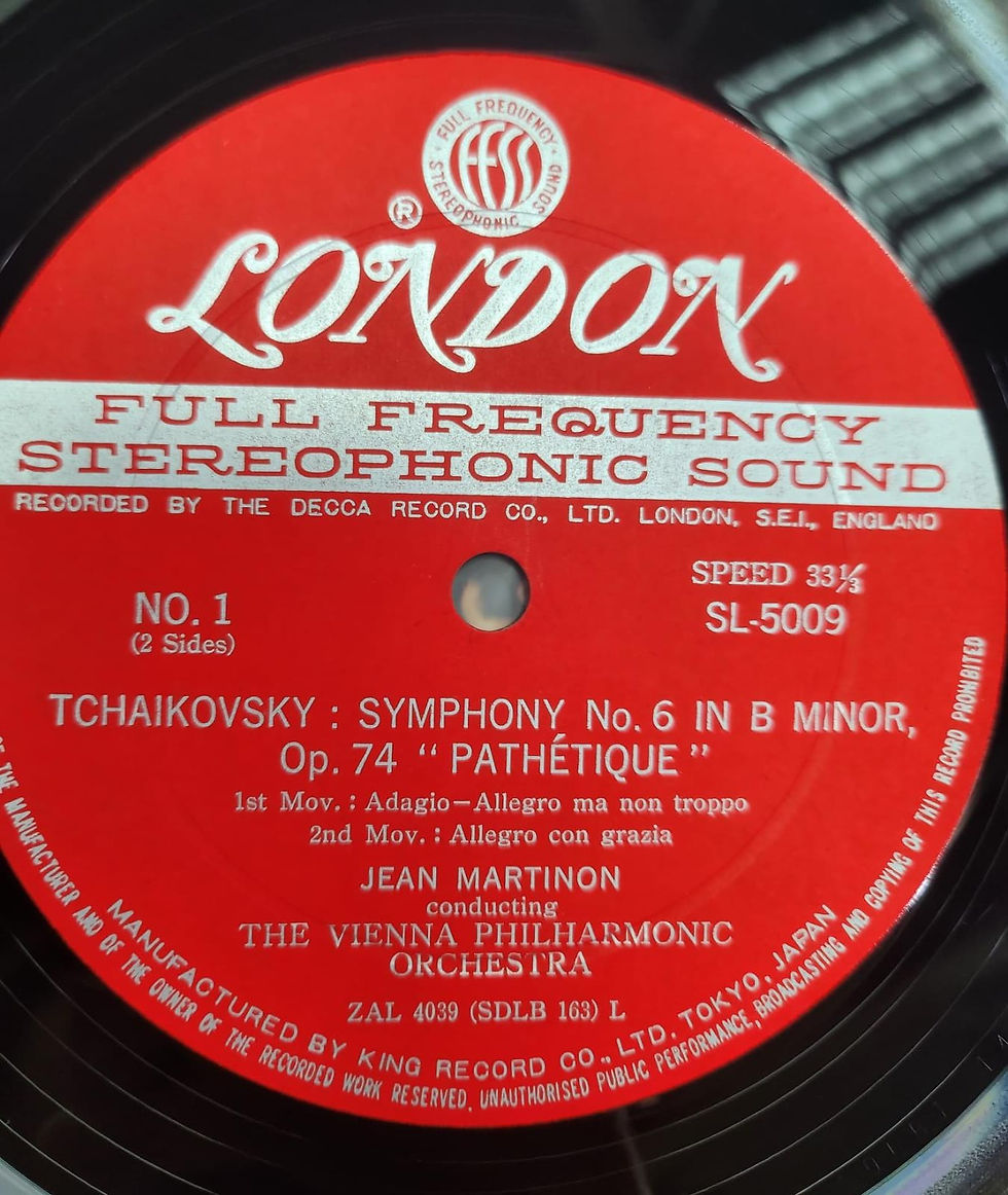 Thumbnail: Dvorak From The New World Martinon Kertesz Vienna Philharmonic Orchestra (2LP)