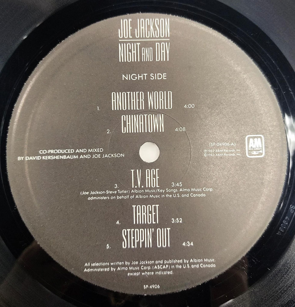 縮圖：Joe Jackson ‎– Night And Day
