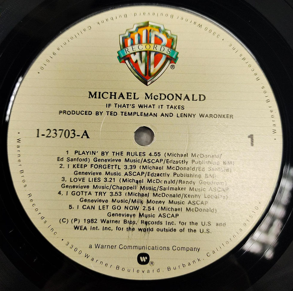 Thumbnail: Michael McDonald – If That's What It Takes