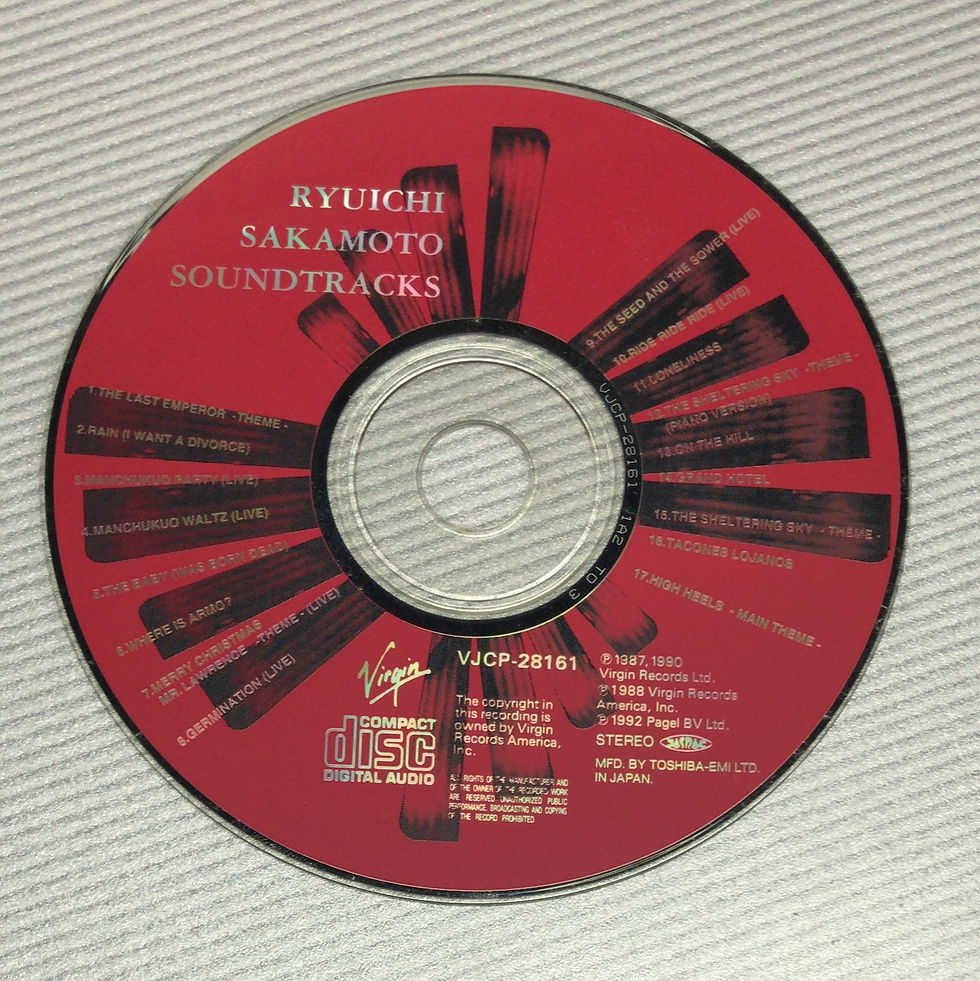 Thumbnail: 坂本龍一 Ryuichi Sakamoto - Best of Ryuuchi Sakamoto(Soundtrack) (1A2 TO / 日版))