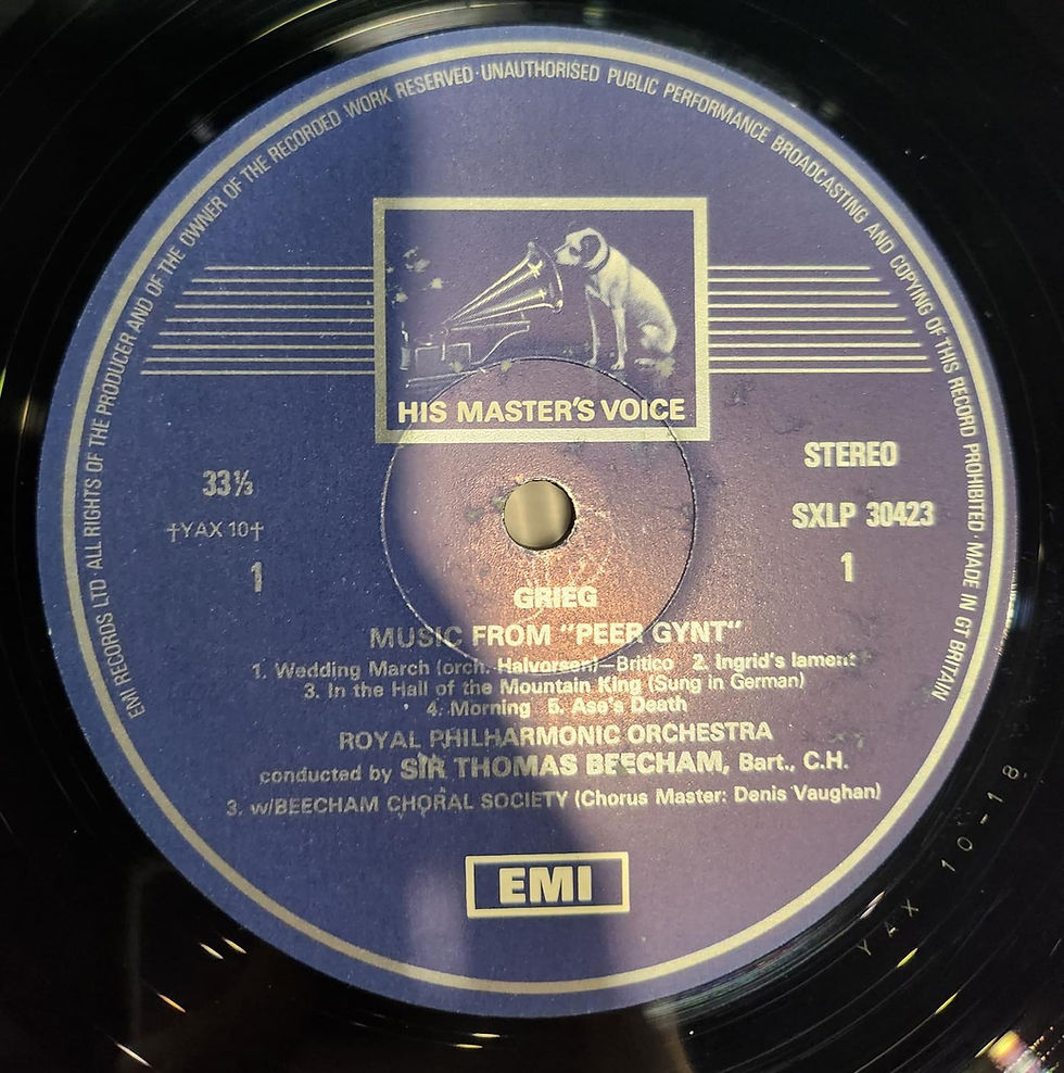 縮圖：Sir Thomas Beecham – Music For Peer Gynt