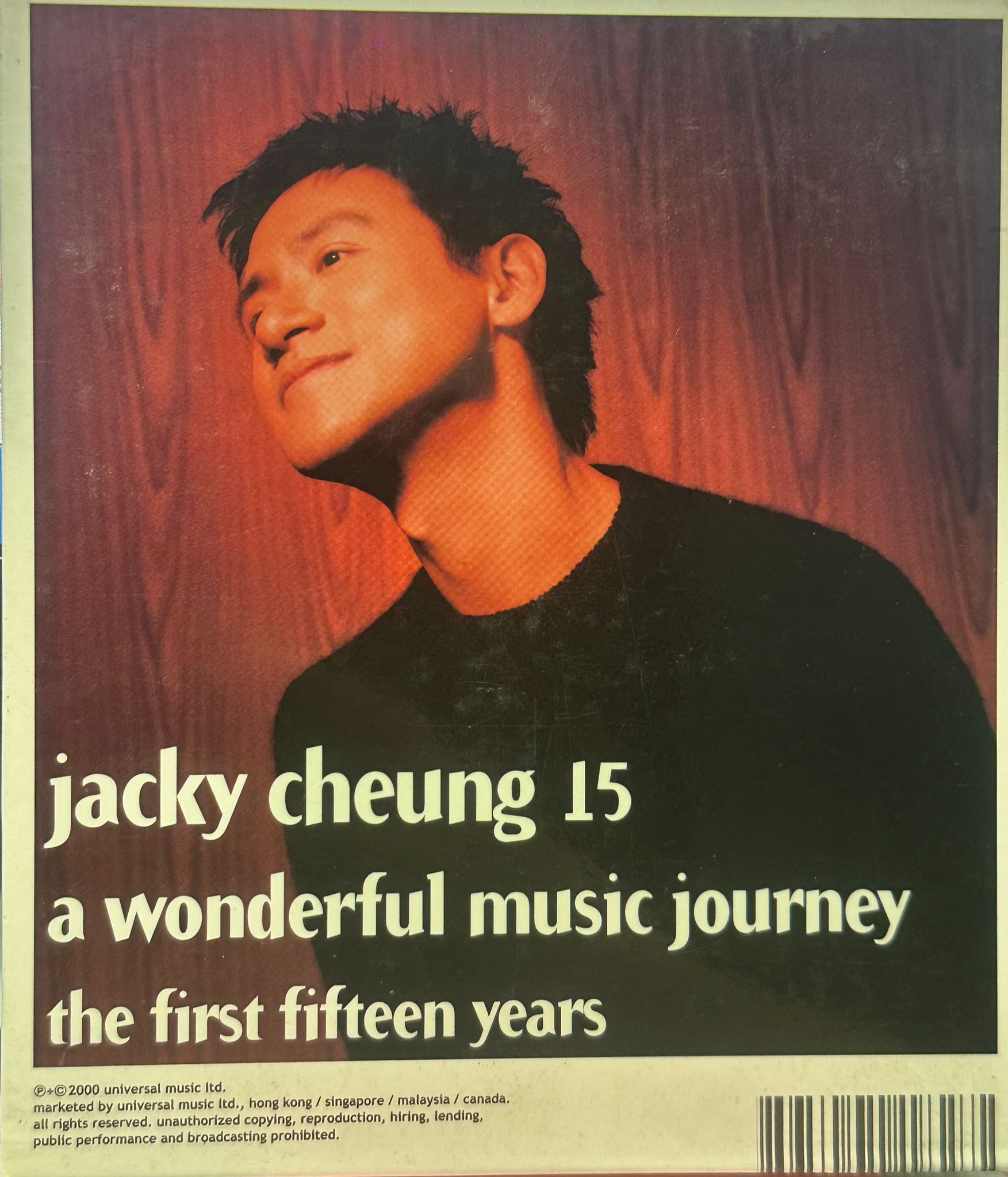 張學友 - Jacky Cheung 15 (2 CD/紙套裝)