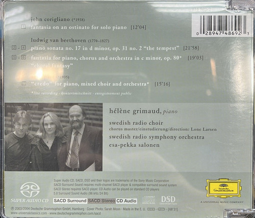 Hélène Grimaud - Credo (SACD) | cdhkonline.com
