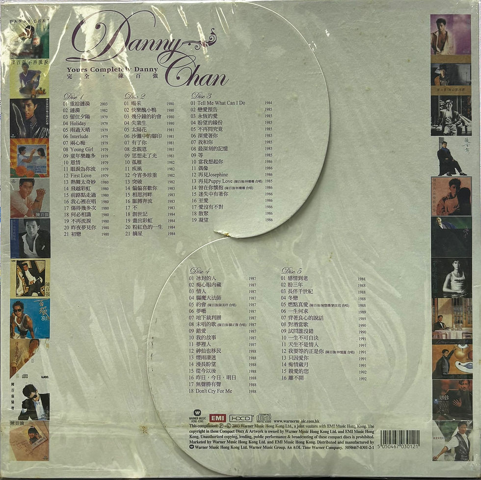 縮圖：陳百強 - 完全 ． 陳百強 (5 CD)(全新未開封)