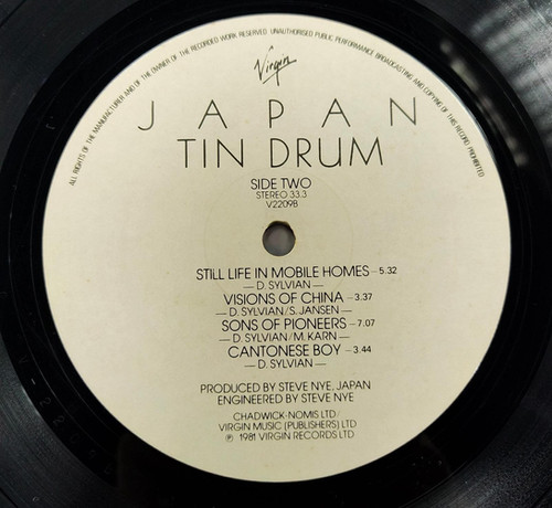 邦楽 TIN DRUM RECORDS UNDERGROUND ROMANCE LP 邦楽 TIN DRUM RECORDS UNDERGROUND ROMANCE LP TIN DRUM