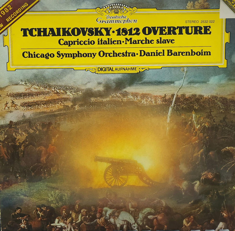Tschaikowsky: 1812 Overture / Capriccio italien / Marche slave