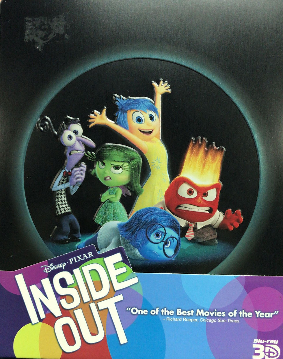 Thumbnail: Inside Out 3D Blu-Ray  玩轉腦朋友  (2D + 3D / 鐵盒版)