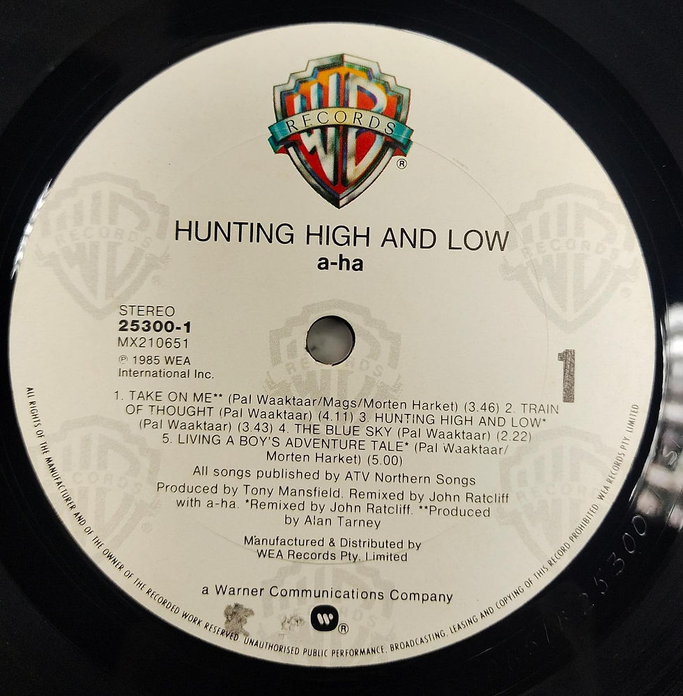 縮圖：a-ha – Hunting High And Low