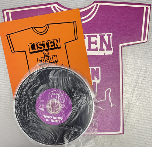 陳奕迅- Listen To Eason Chan (CD + Remix CD) (限量膠tee版