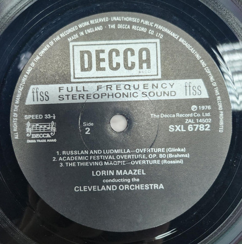 【中古】 Overtures Maazel ,ClevelandOrchestra Cleveland Orchestra, Lorin Maazel – Overtures – Vinyl (LP
