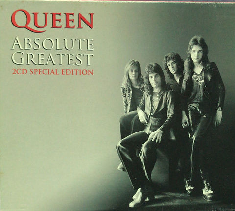 クイーン「QUEEN ABSOLUTE GREATEST」CD2枚組＋写真集 Amazon.co.jp: Absolute Greatest: ミュージック