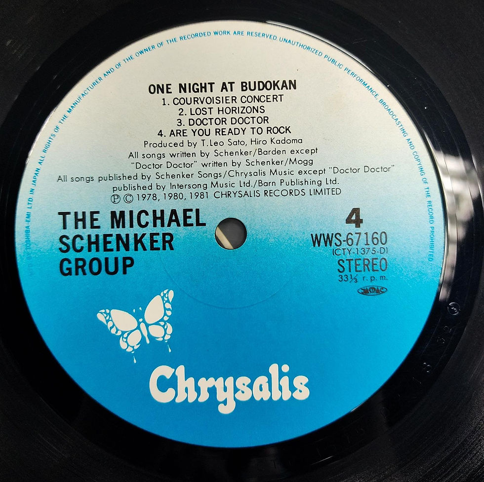 縮圖：The Michael Schenker Group – One Night At Budokan (2LP)