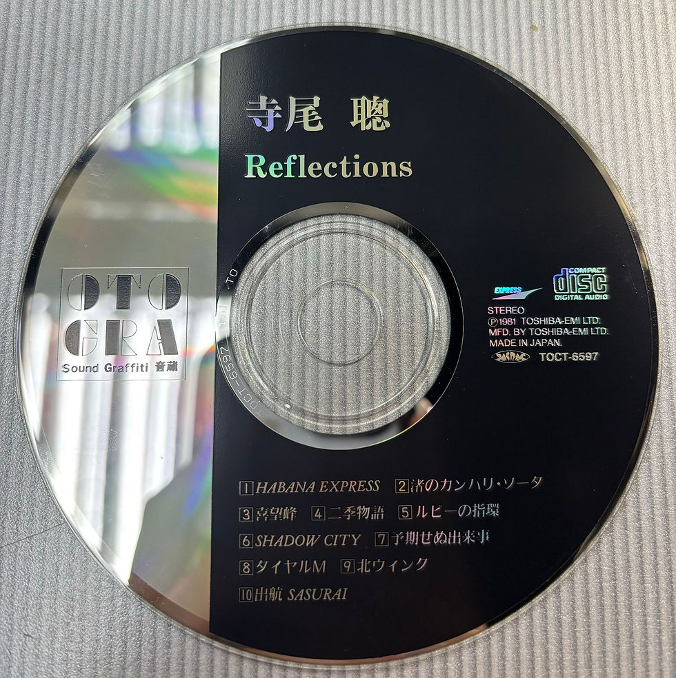 縮圖：寺尾聰 - Reflections (1A1 TO / Made In Japan)