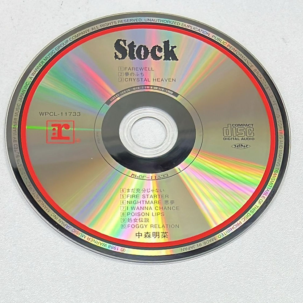 Thumbnail: 中森明菜 Akina Nakamori - Stock
