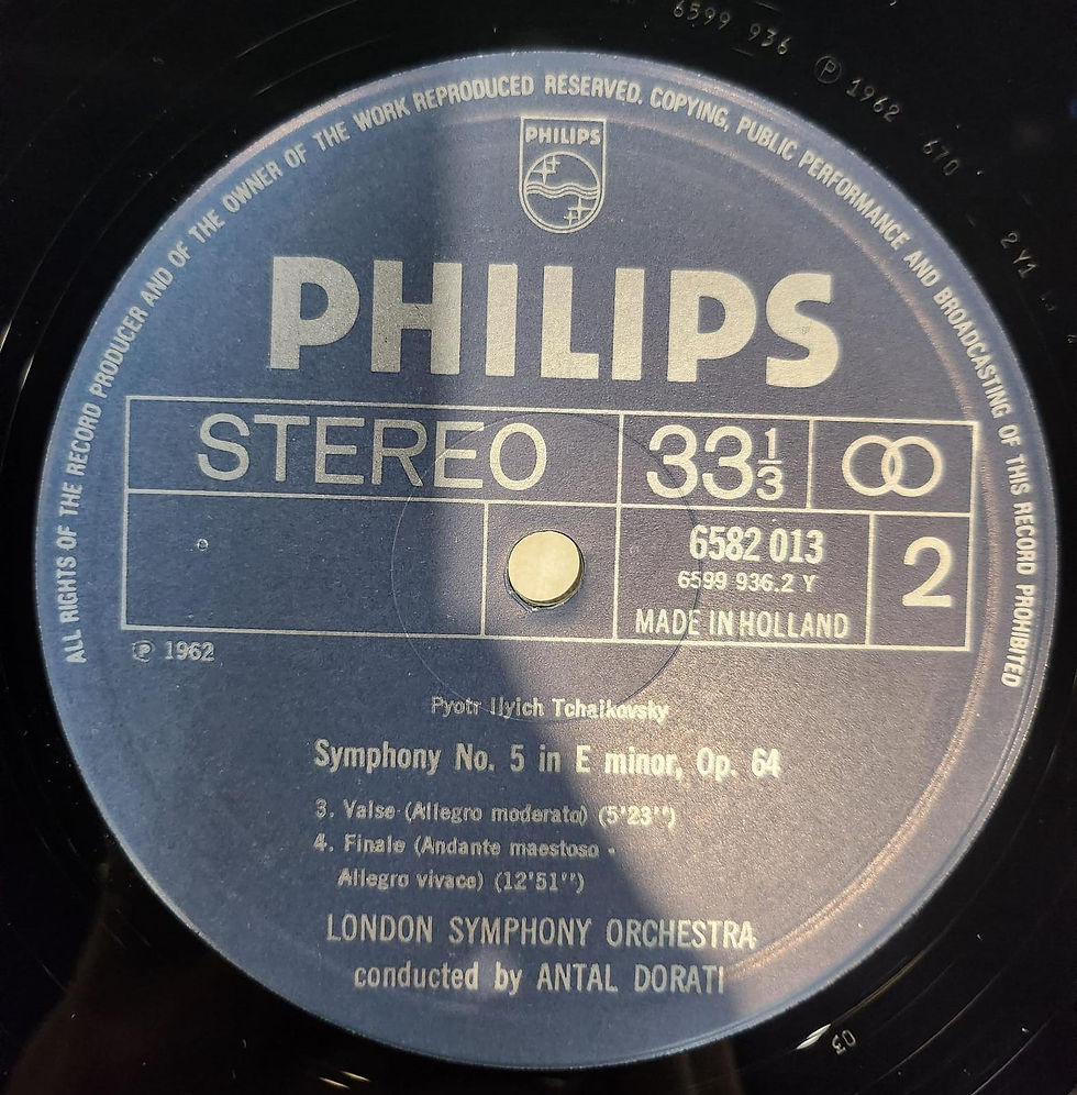 縮圖：Tchaikovsky - Antal Dorati, London Symphony Orchestra – Symphony No. 5