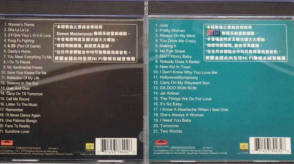 Thumbnail: 溫拿樂隊 - 寶麗金88極品音色系列 The Best Of Wynners (2CD)