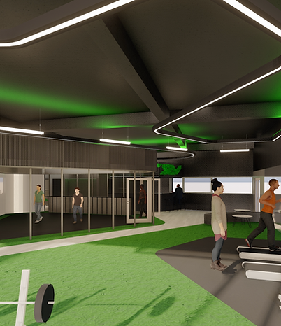 Remodelacion de oficina, arquitectos gimnasio.