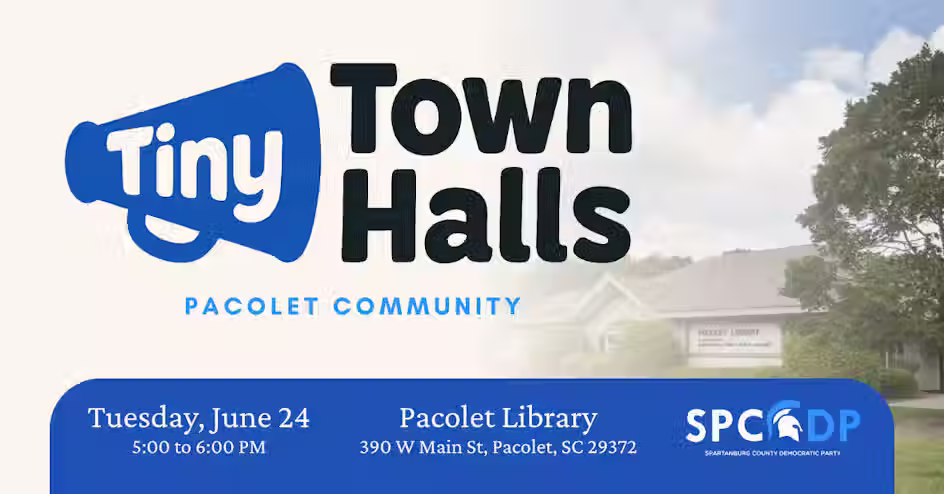 Tiny Town Hall: Pacolet Community