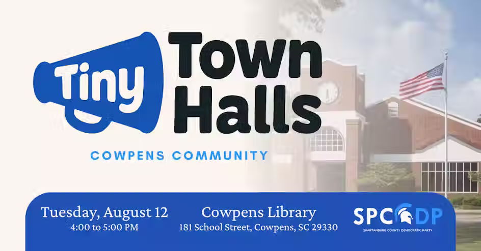 Tiny Town Hall: Cowpens Community