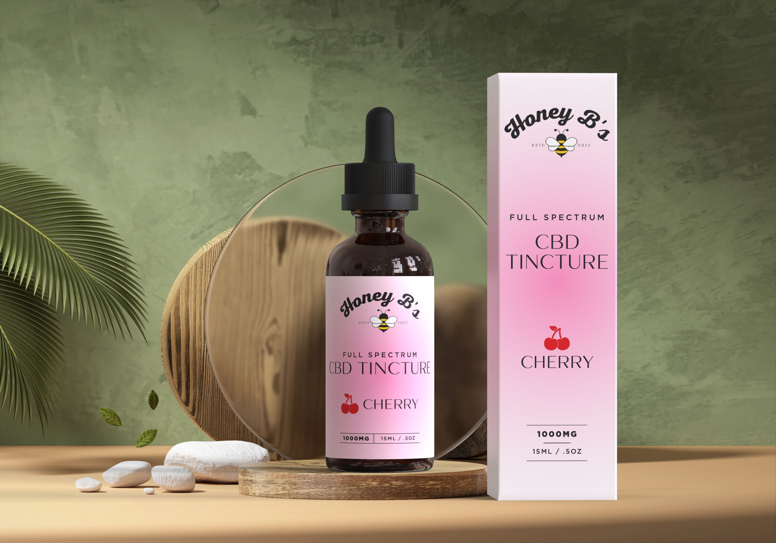 CBD Tincture - Cherry