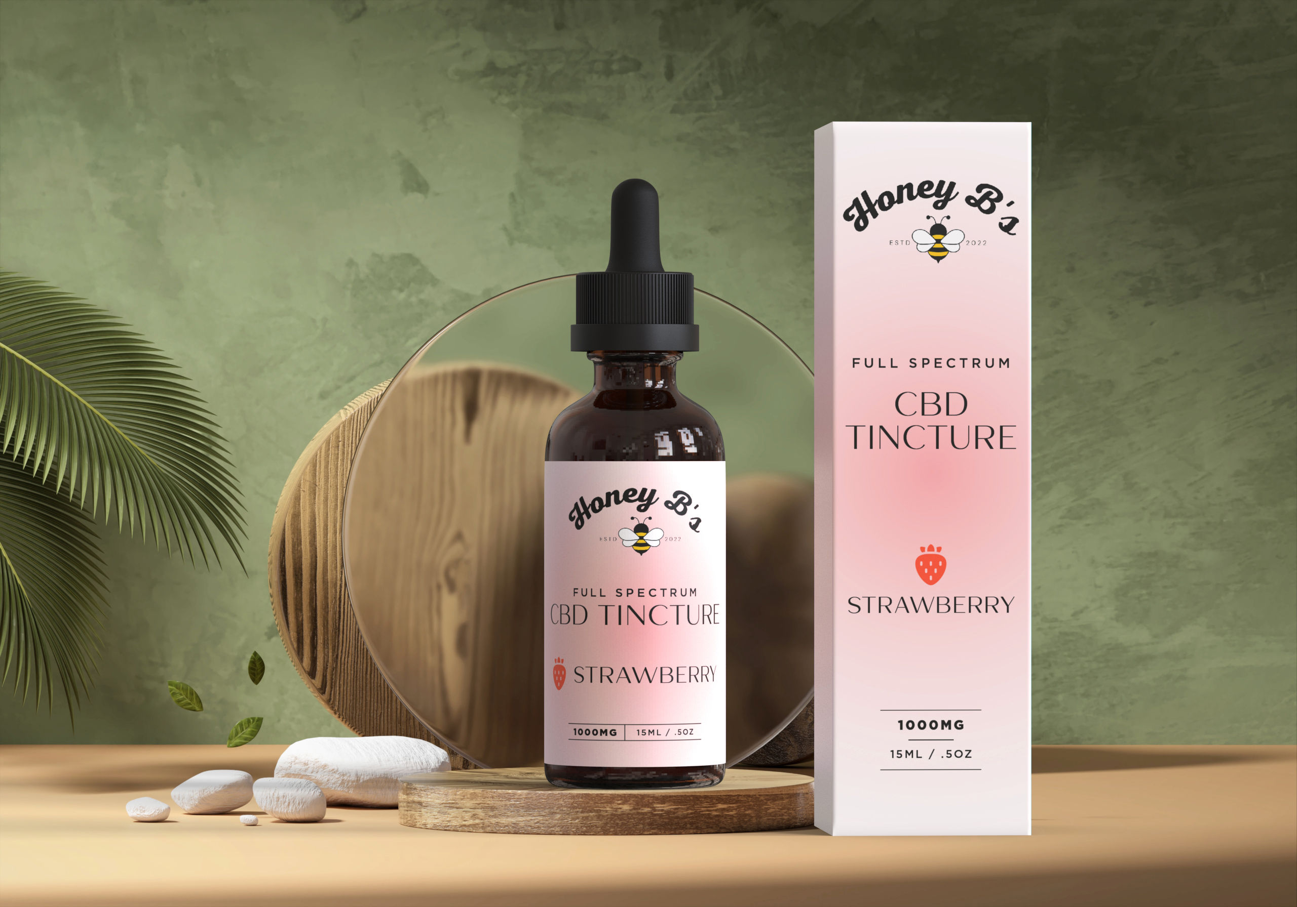 CBD Tincture - Strawberry