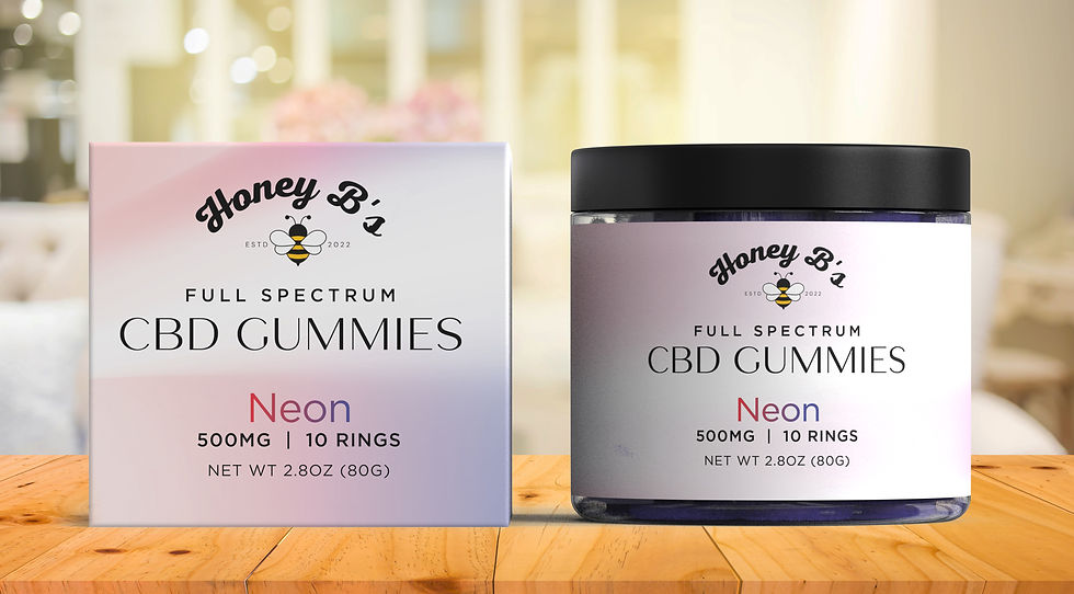 CBD Gummies - Neon