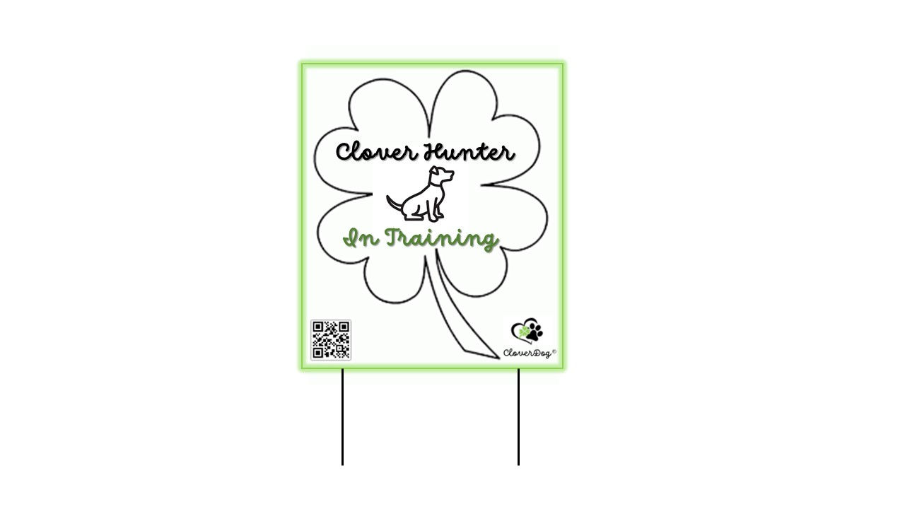 Yard Sign - "In Training"