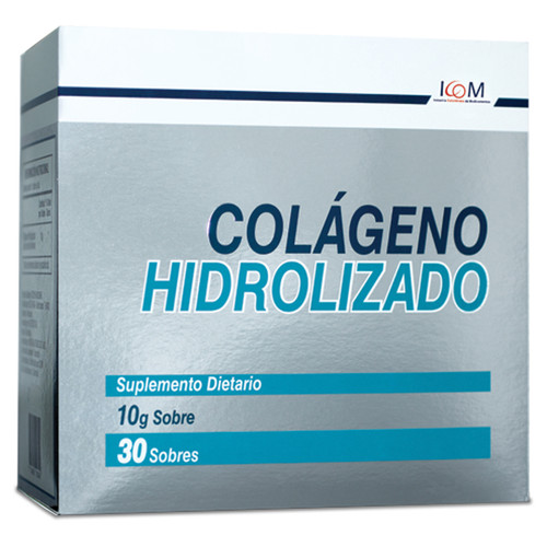 COLAGENO HIDROLIZADO CAJA X 30 SOBRES GRANULADOS ICOM ...
