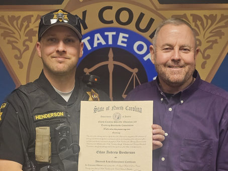 Clay County Sergeant Earns State’s Highest Law Enforcement Certification
