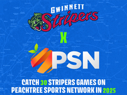 Gwinnett Stripers, Gray Media Partner for 30-Game Broadcast Schedule on Peachtree Sports Network