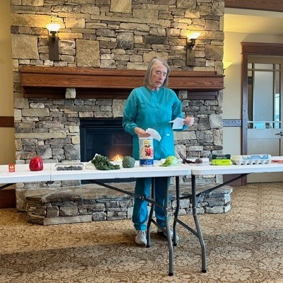 Nutritionist Shares Tips on Healthy Eating at Blairsville Chamber Event