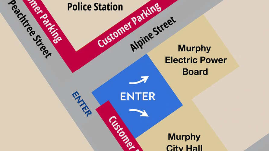 Murphy City Hall, Electric Power Board to Share New Lobby for Improved Customer Service