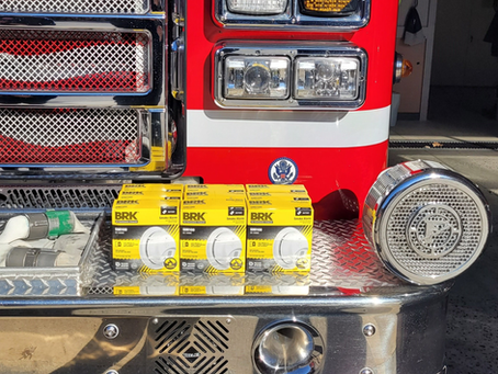 Union County Fire Department Receives Generous Donation of Smoke Alarms