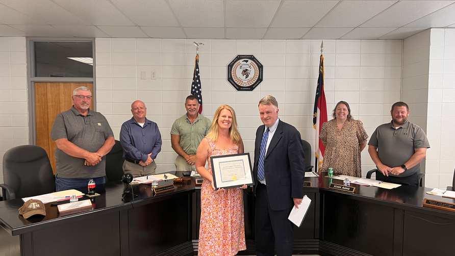 Hayesville High School Teacher Honored with NCCAT Scholarship