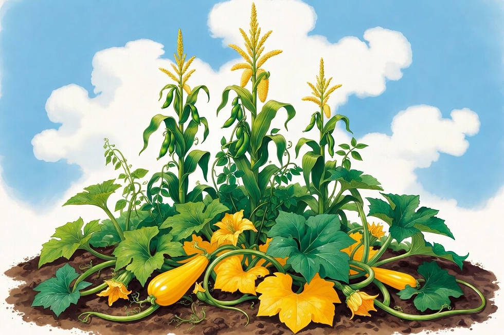 The Three Sisters: The Timeless Benefits of Planting Corn, Green Beans, and Squash Together