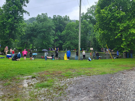 Cherokee County Sheriff’s Office Hosts Annual Kids’ Fishing Derby Despite Rainy Skies
